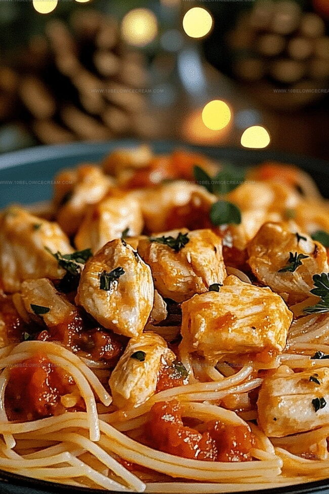 Why Chicken Spaghetti With Ro-Tel Is A Cheesy Dream Come True