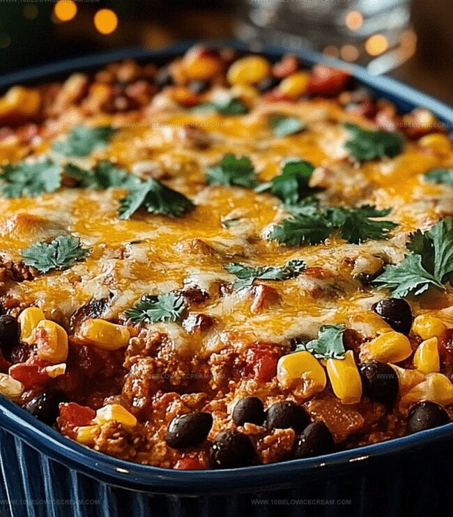 Instructions For Easy Taco Casserole
