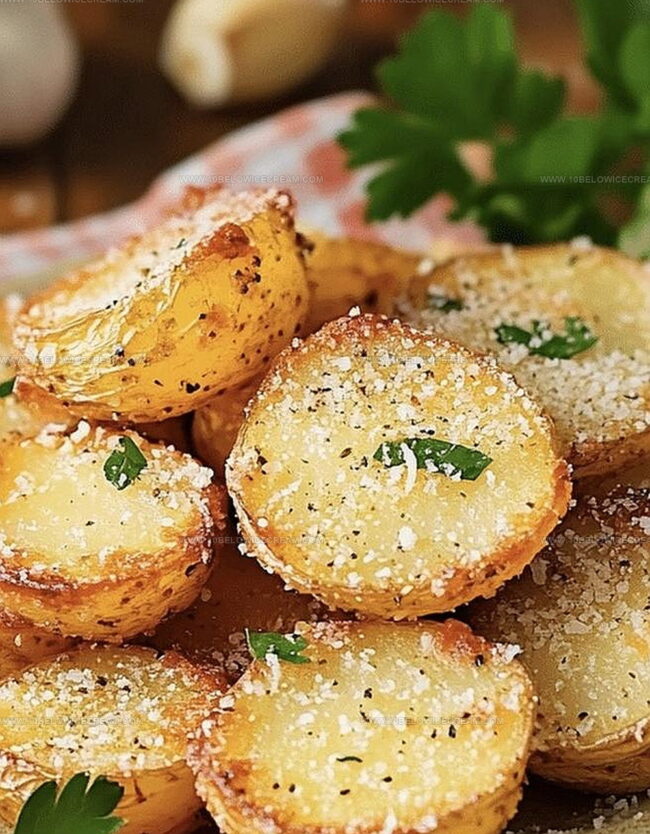 Why Mini Baked Parmesan Potato Rounds Are So Addictive
