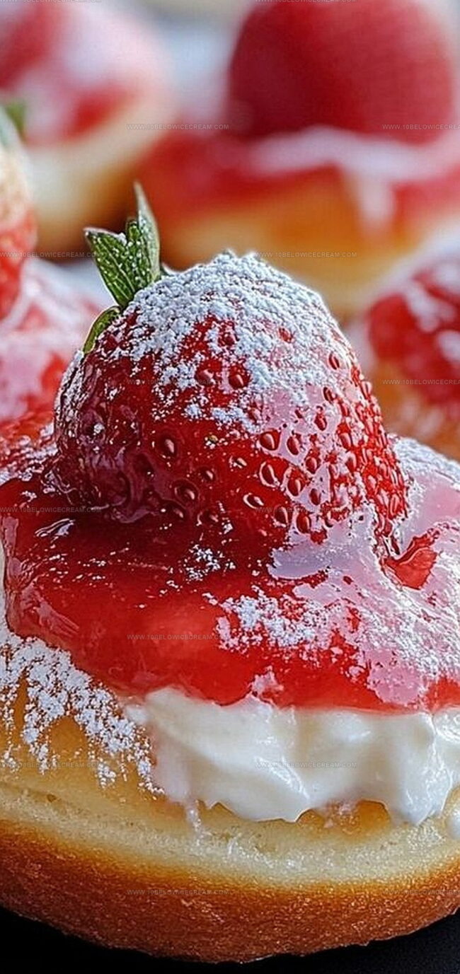 Why You'll Appreciate Strawberry Cheesecake Stuffed Donuts