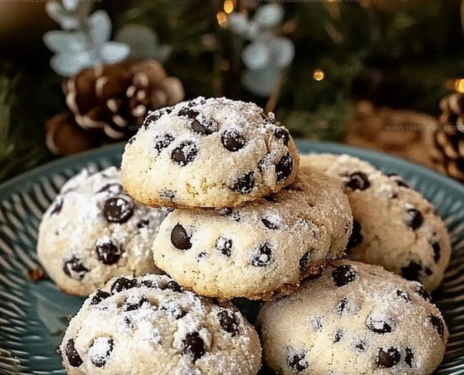 How To Make Snowball Cookies With Chocolate Chips