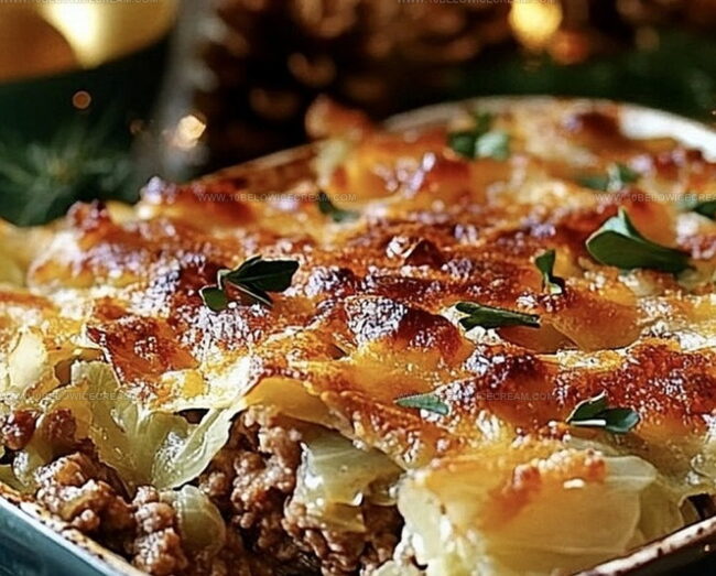 How to Make Cabbage Beef Bake Step-by-Step