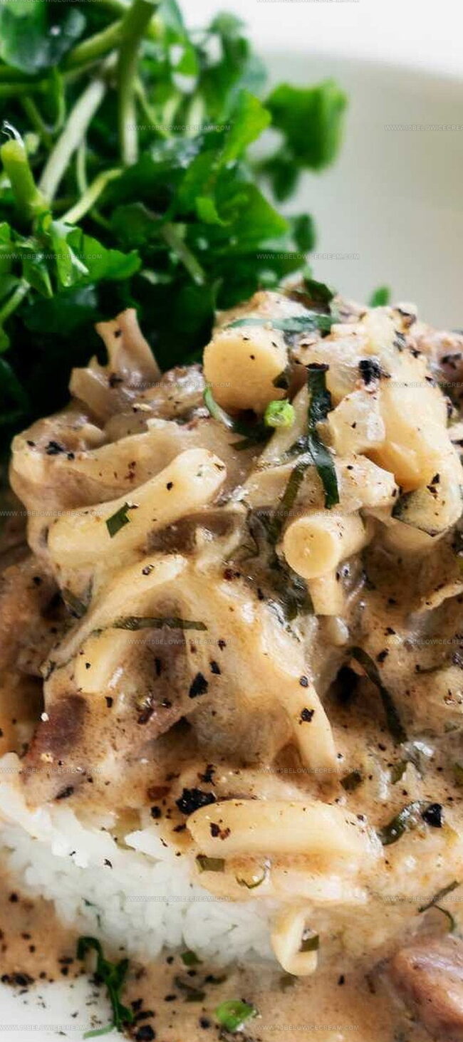 Helpful Notes For Delia Smith Pork Stroganoff