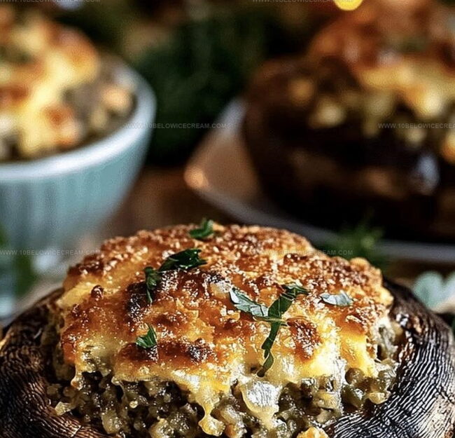 How To Make Stuffed Portobello Mushrooms Easily