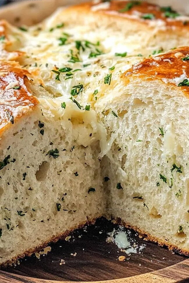How To Bake Garlic Parmesan Herb Bread