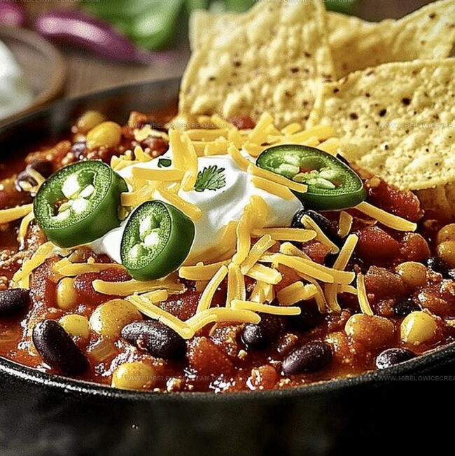 Making Taco Chili Step By Step