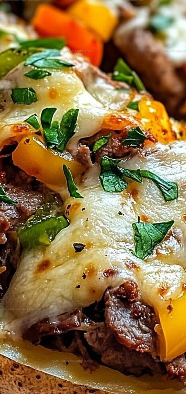 Why Philly Cheesesteak Baked Potato Is A Comforting Meal Choice