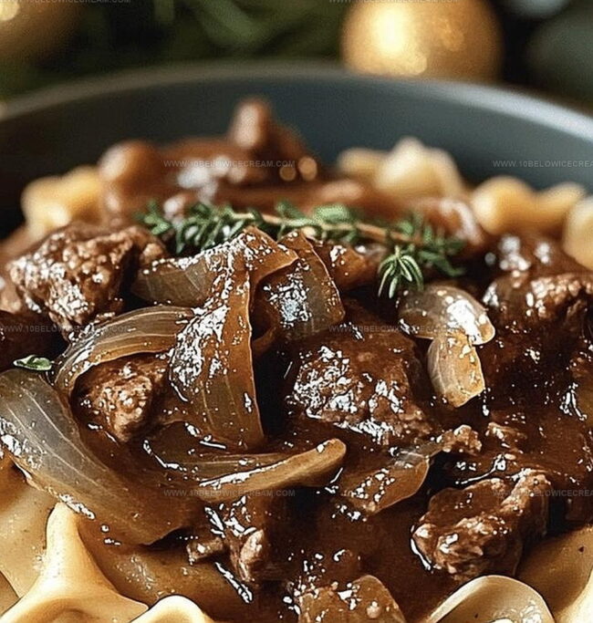 How To Make French Onion Beef And Noodles