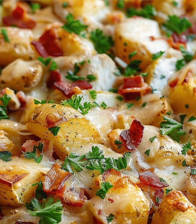 How to Make Chicken Bacon Ranch Potato Bake