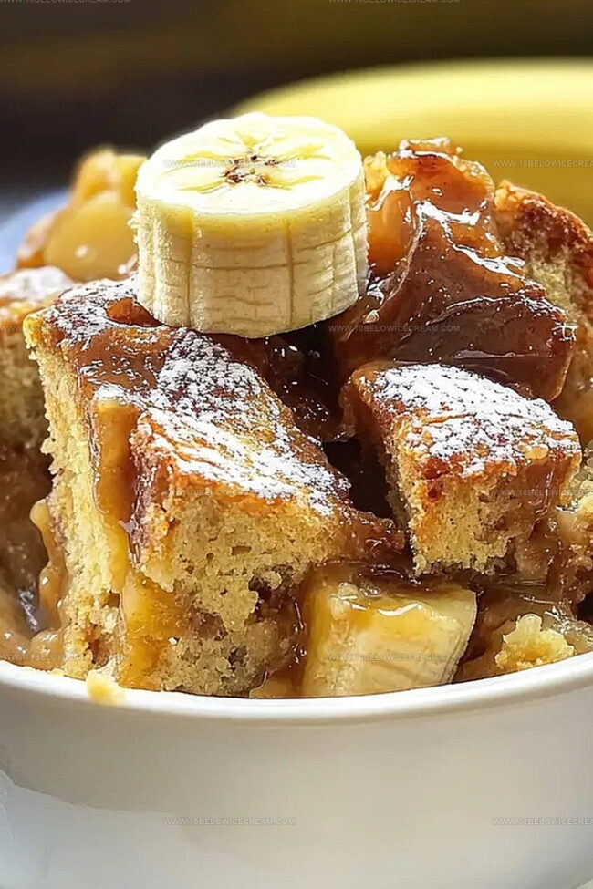 Why Banana Bread Pudding In The Slow Cooker Is So Cozy