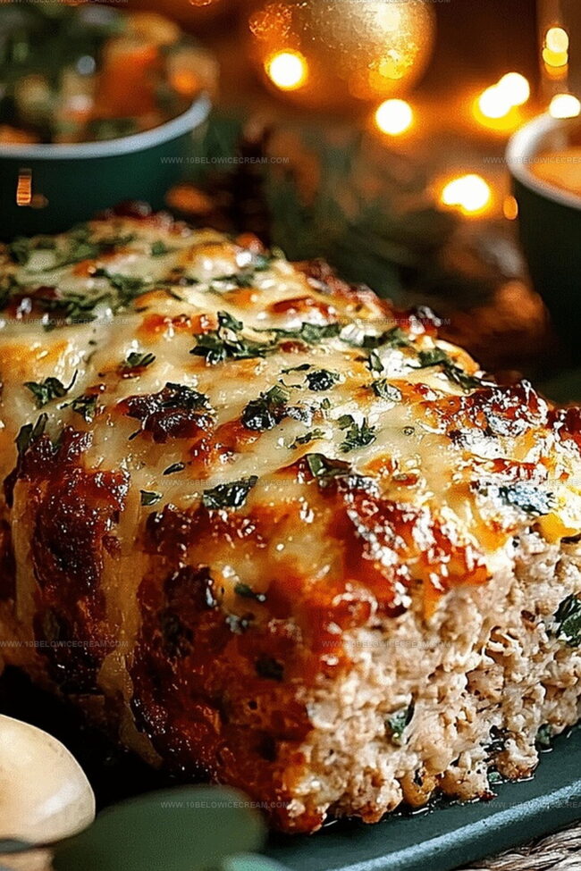 Why Garlic Parmesan Chicken Meatloaf Is Extra Flavorful