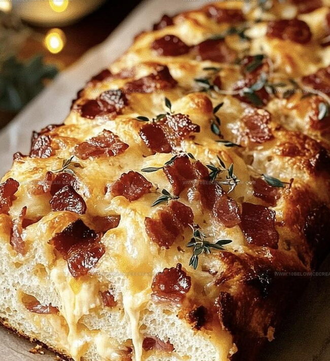 How to Bake Bacon Cheese Bread