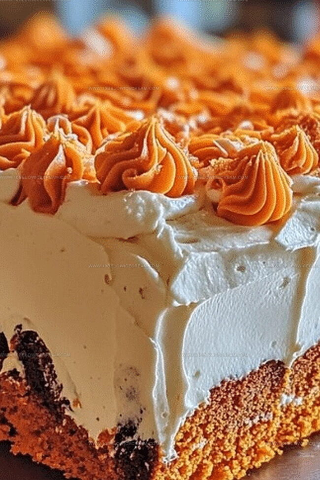 Discover What Makes Pumpkin Patch Poke Cake Irresistible