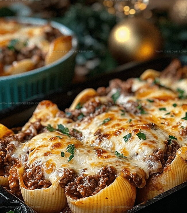 Steps To Prepare Cheesesteak Stuffed Shells