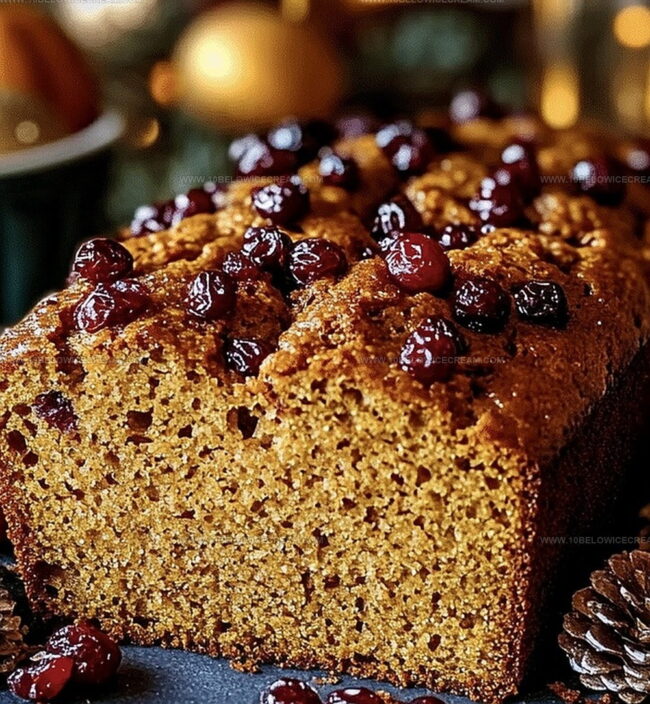 Steps To Make Pumpkin Cranberry Orange Bread