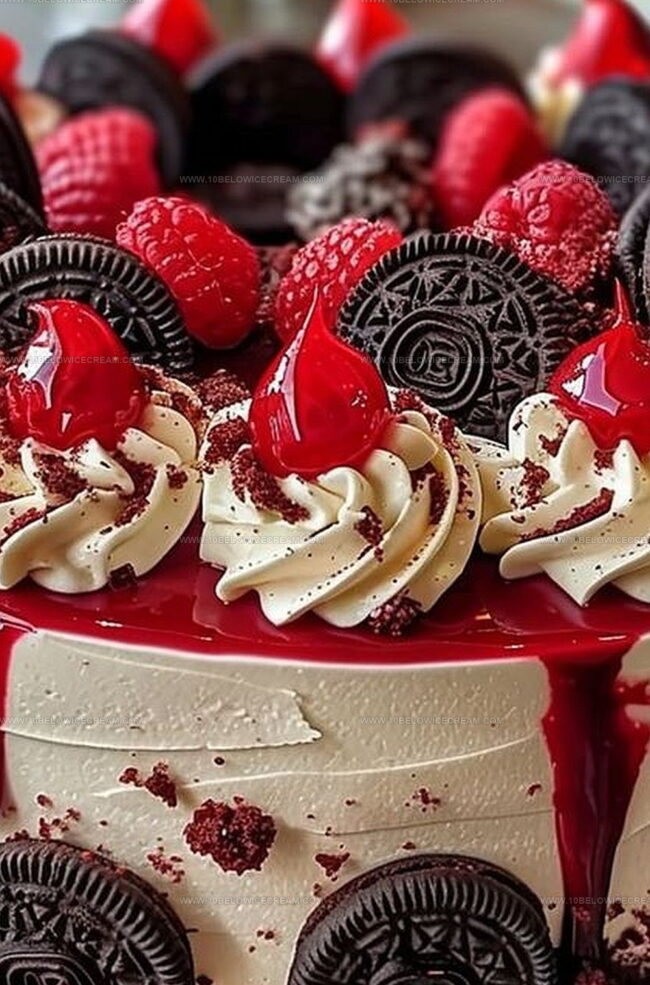 How to Make Red Velvet Oreo Cheesecake