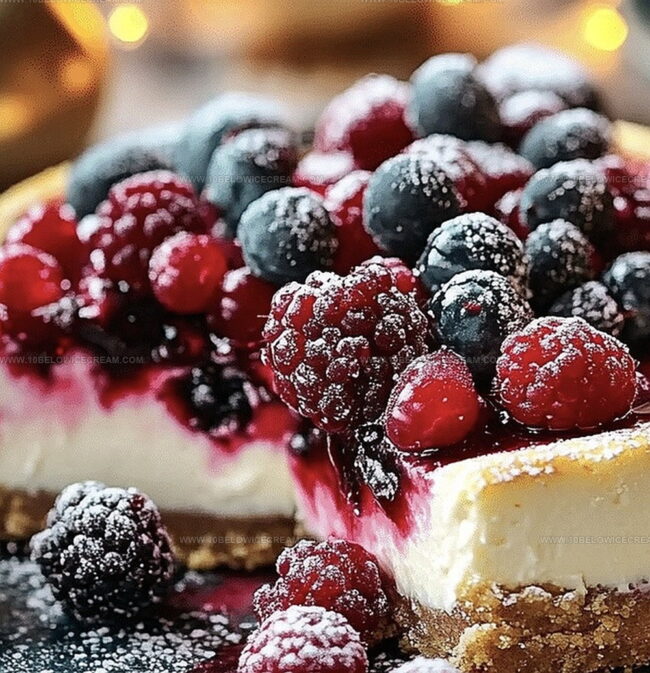 How To Make Summer Berry Cheesecake