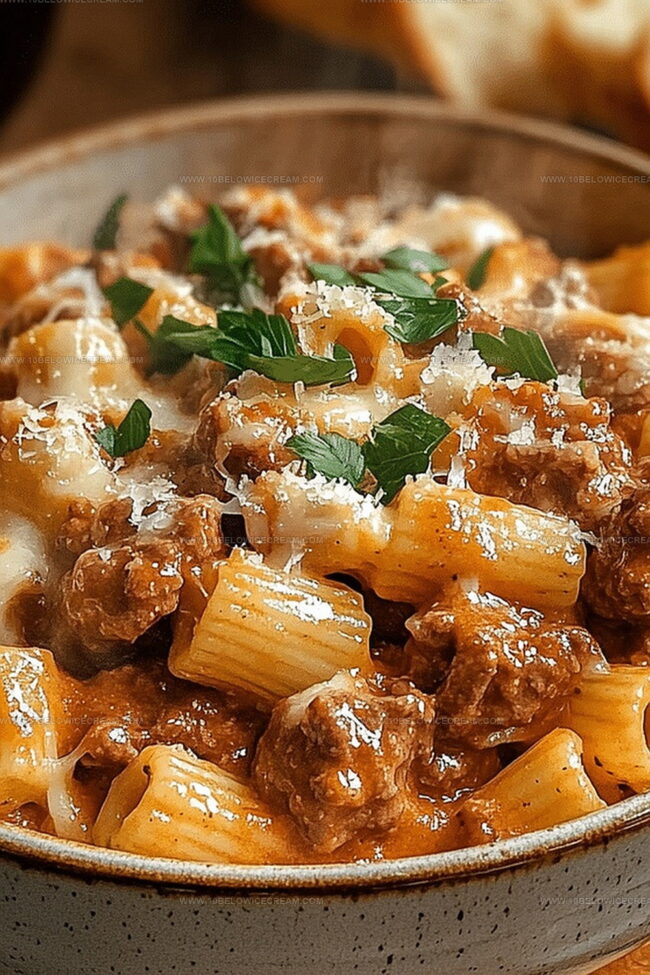 Why Creamy Beef Pasta Recipe Is So Satisfying