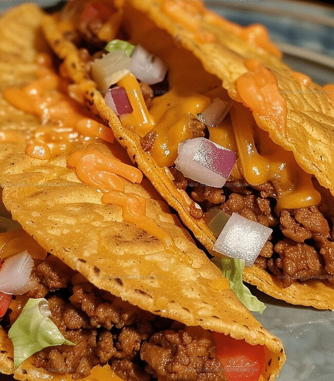 Stepwise Preparation of Homemade Taco Bell Chalupas