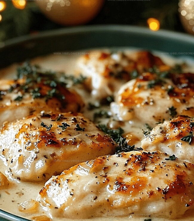 Simple Steps For Creamy Garlic Chicken