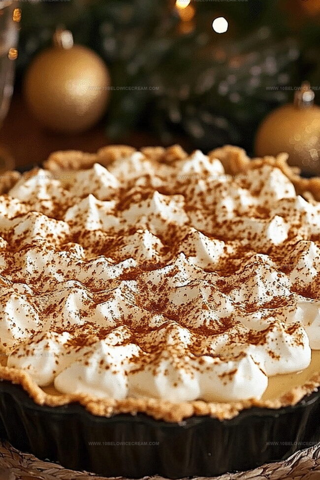 No Bake Eggnog Pie: Why It’s A Holiday Favorite
