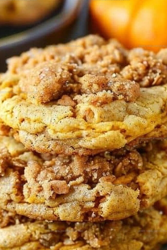 Why Pumpkin Cinnamon Crumble Cookies Are An Autumn Must-Bake
