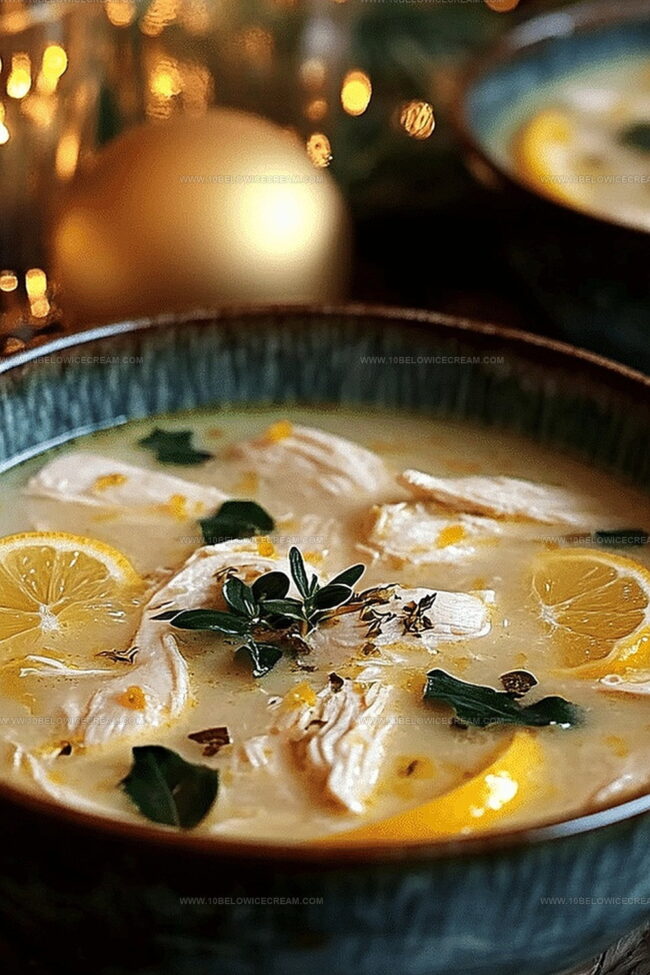 Why Greek Lemon Chicken Soup Is So Comforting