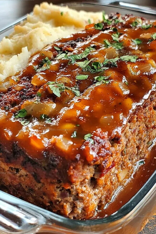 How To Make Delicious Mexican Meatloaf With Creamy Garlic Mashed Potatoes