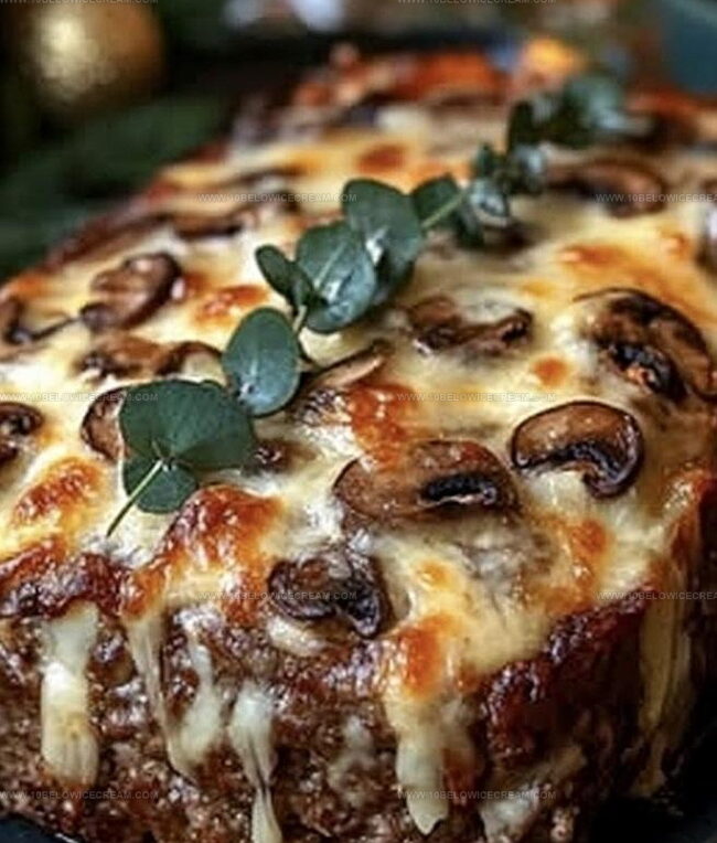 Why Bacon Mushroom Swiss Cheese Meatloaf Is Packed With Flavor