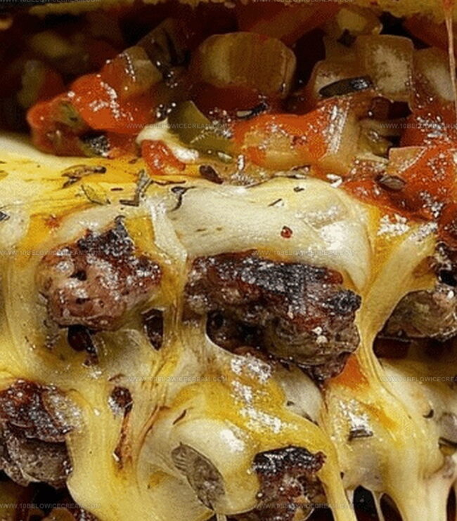 Instructions for Pizza Burgers