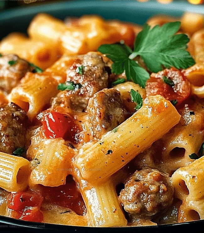 How To Make Creamy Rotel Tomato And Sausage Pasta