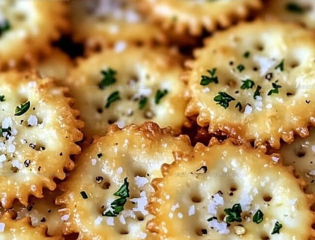 How to Make Garlic Bread Ritz Bits Recipe