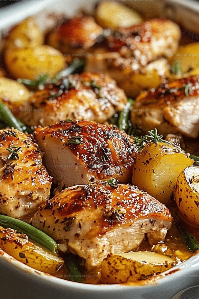 Why Chicken and Potato Bake Is A Hearty Favorite