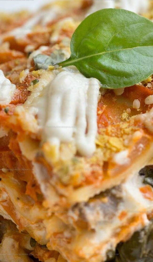 Flavor Variations for Vegetable Lasagne by Mary Berry