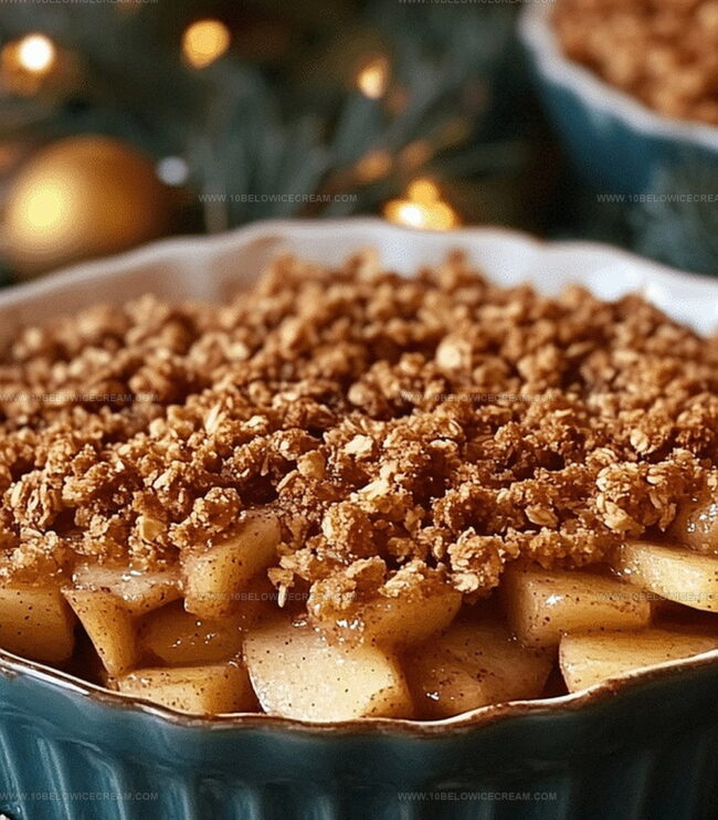 How To Make Cinnamon Apple Crisp