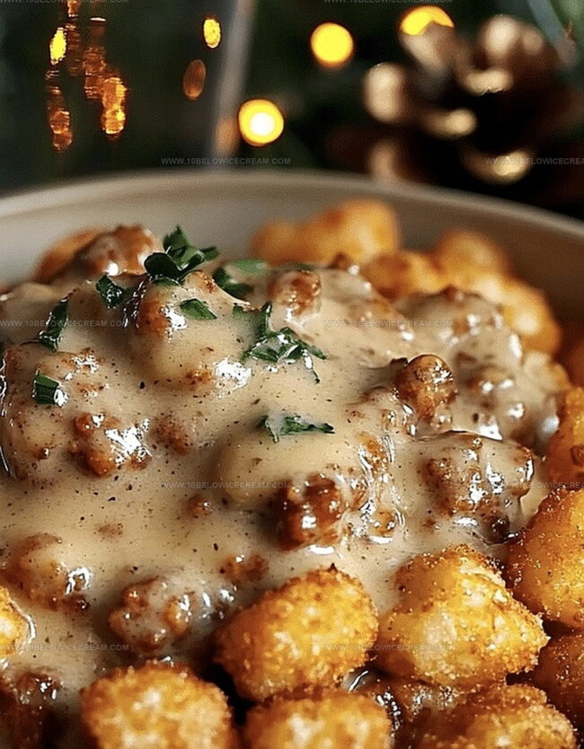 Why Tater Tot Breakfast Bowl With Sausage Gravy Is A Morning Win