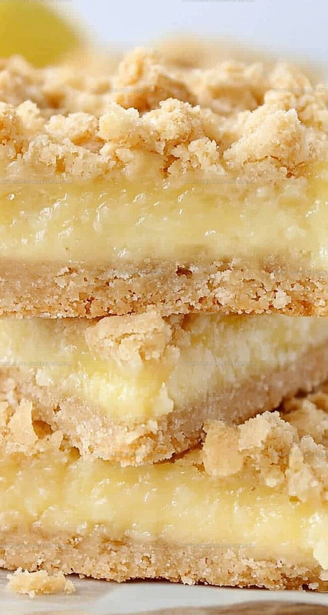 Why Lemon Crumb Bars Are Always A Hit