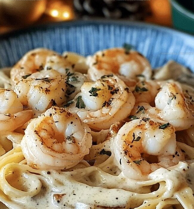 Instructions For Creamy Shrimp Fettuccine Pasta