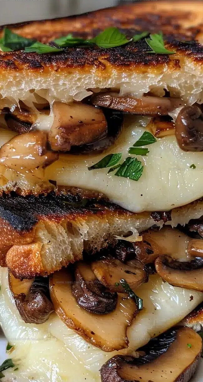 What Makes Garlic Mushroom Grilled Cheese So Irresistible