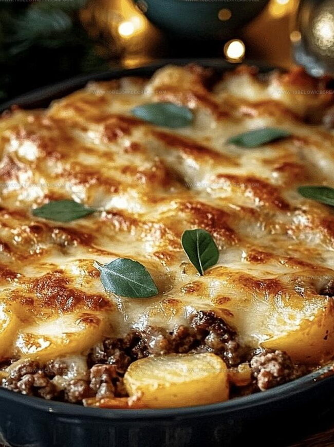 Why Easy Hamburger Potato Casserole Is So Filling