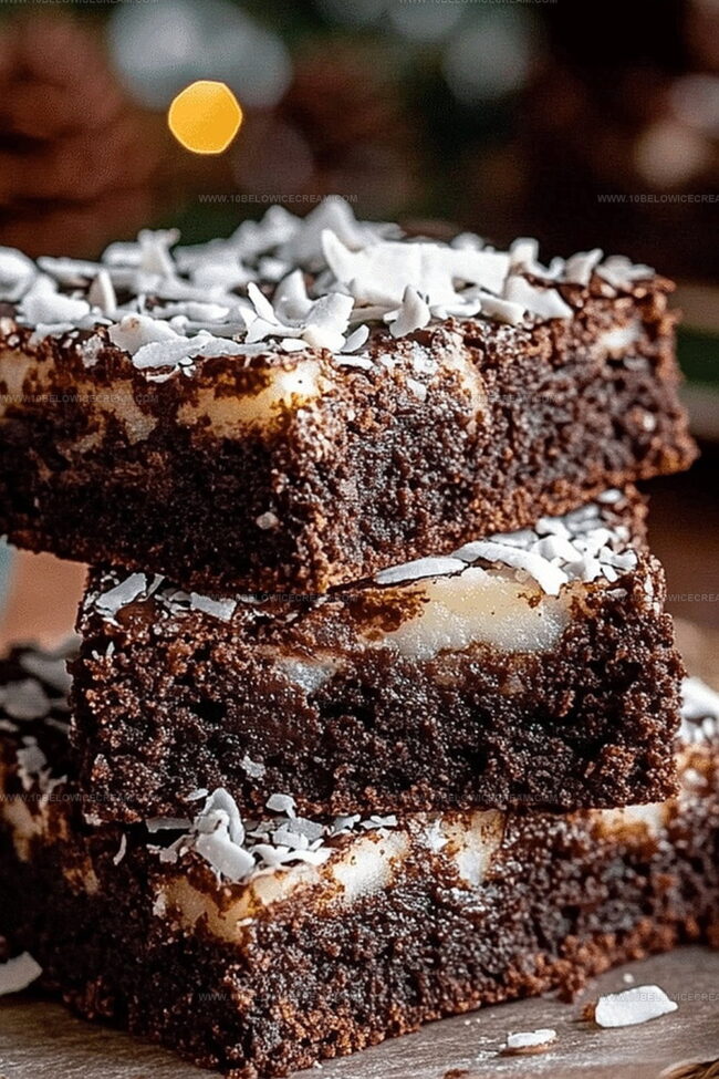 Why Coconut Chocolate Brownies Are A Win