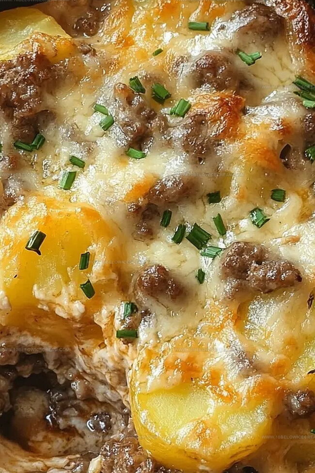 How To Make Hamburger And Potato Casserole Fast