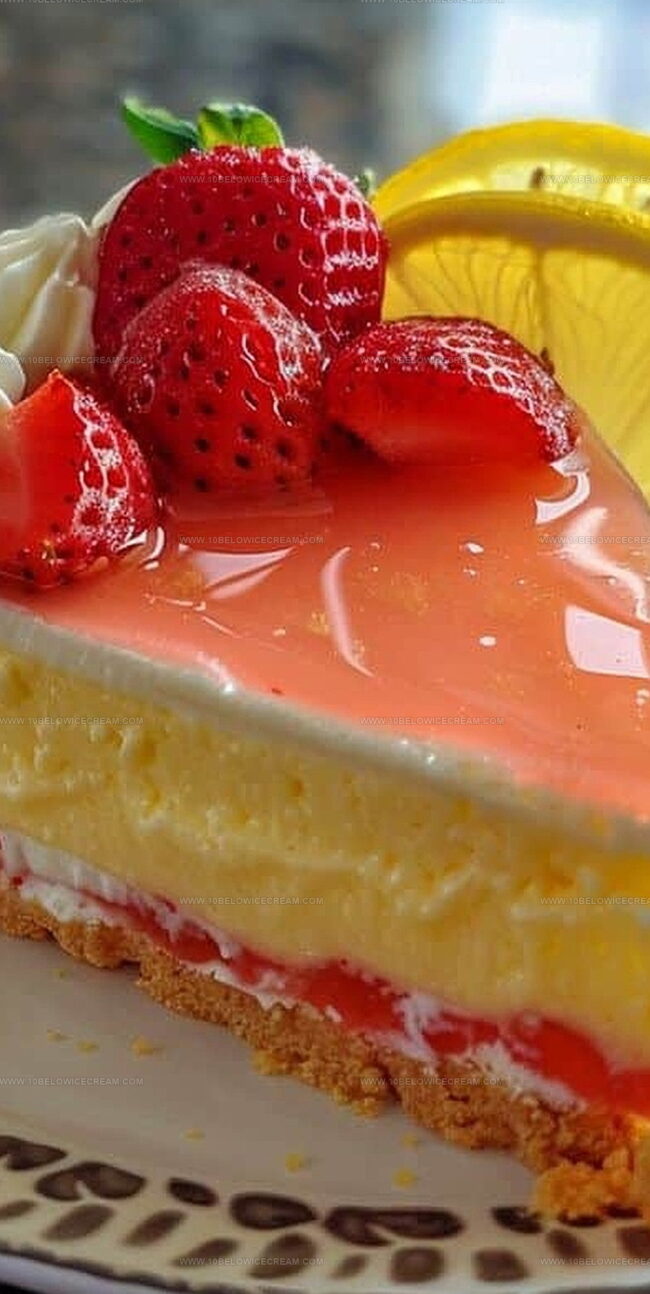 Why Strawberry Lemonade Cheesecake Is So Beloved
