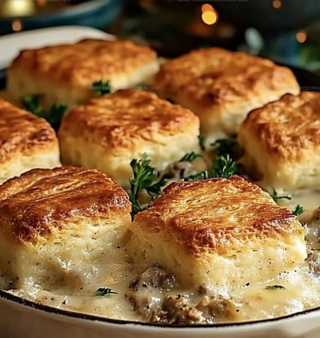Why Everyone’s Obsessed with Biscuits & Gravy Casserole