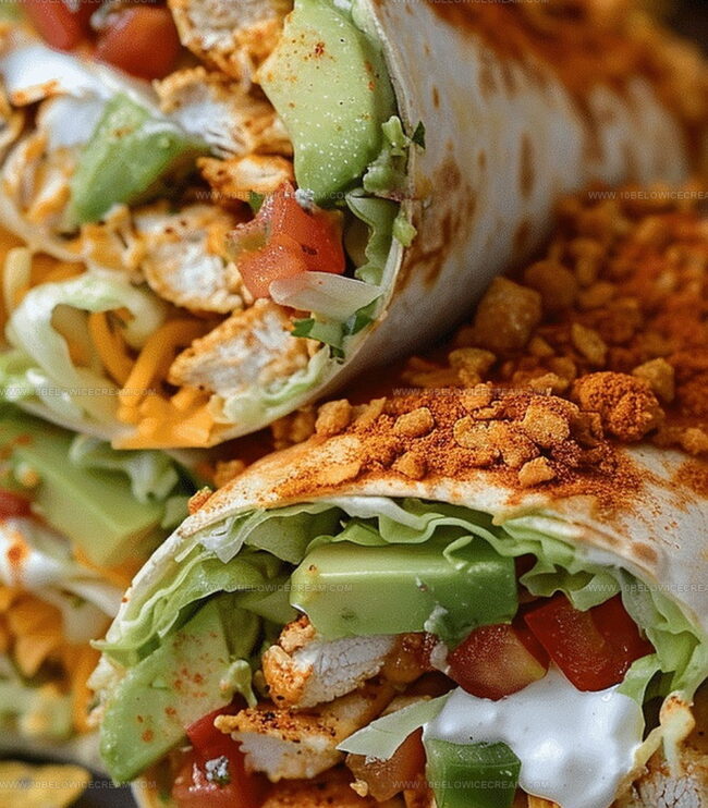 How to Make Crunchy Southwestern Chicken Wrap