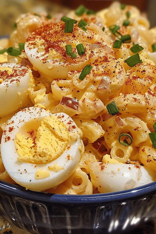 Why Deviled Egg Pasta Salad Is a Crowd Pleaser