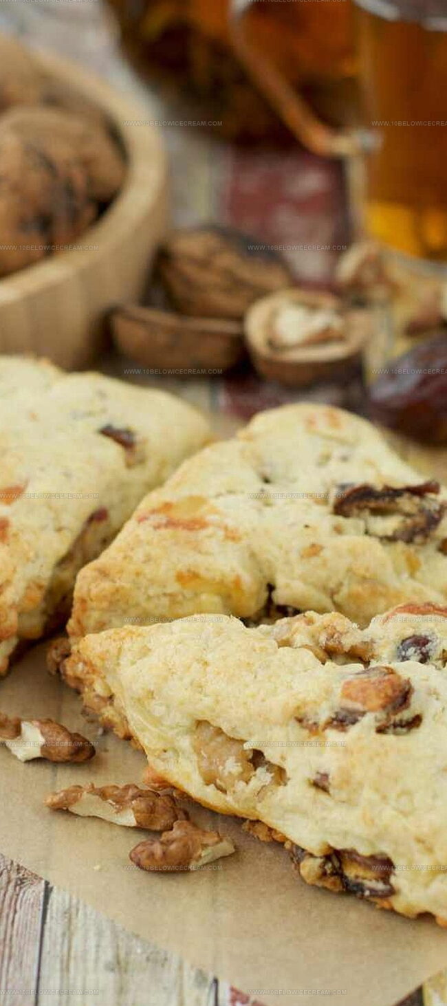 Helpful Hints for Date and Walnut Scones