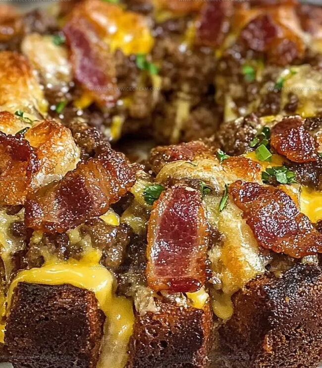 How To Store Bacon Cheeseburger Monkey Bread