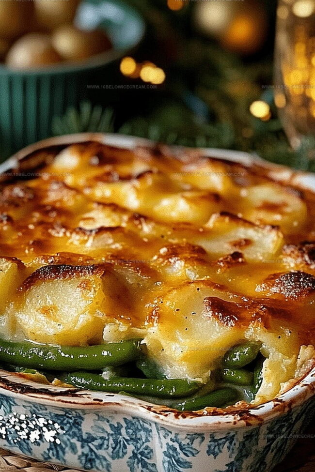 Why Green Bean And Potato Casserole Is A Cozy Favorite