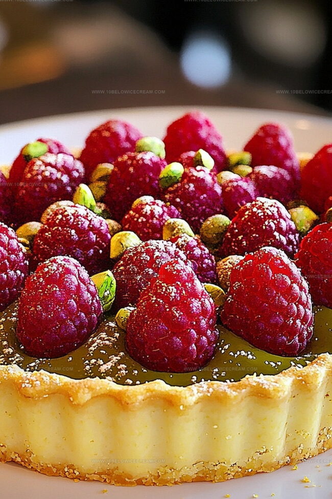 Why Pistachio And Raspberry Tart Is A Fancy Treat